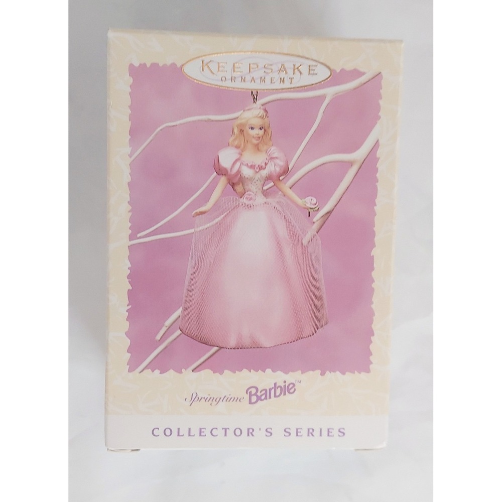 1996 Hallmark Keepsake Ornament Springtime Barbie
